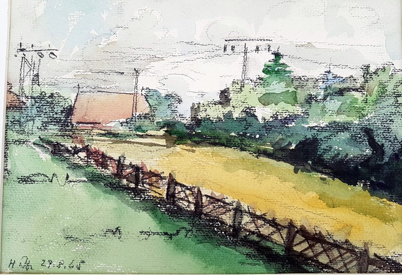 Ibe Hans Aquarell 8x Ibe Hans Aquarell 8x