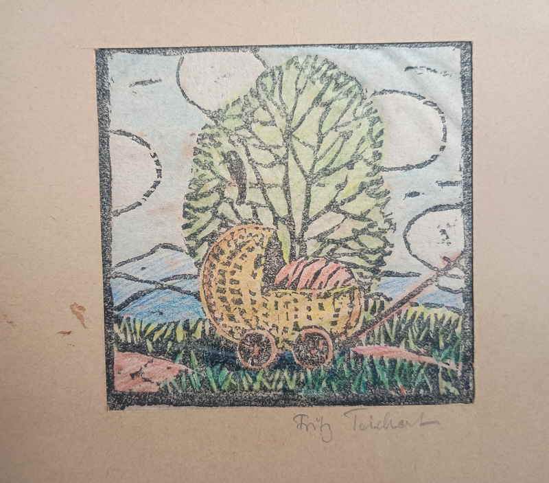 Fritz Teichert Linolschnitt 575x