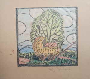 Fritz Teichert Linolschnitt 575d