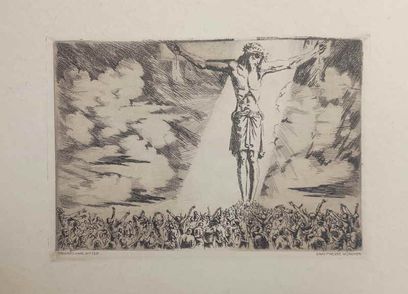 Karl Ritter Christus am Kreuz 292x