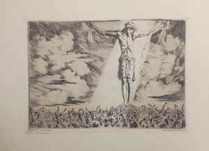 Karl Ritter Christus am Kreuz 292d
