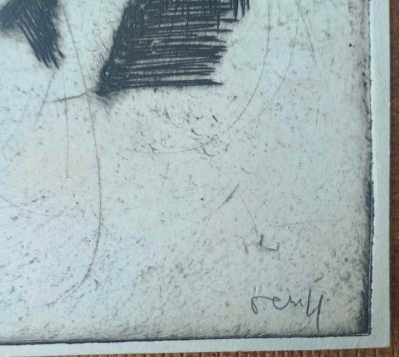 Froemel Werner Radierung 024573x