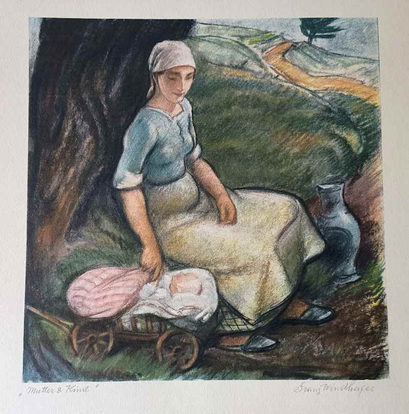 7 Franz Windhager Mutter mit Kind 0055x