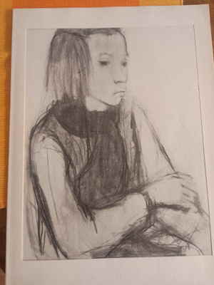 Cornelia Ruthenberg M�dchen Kunstdruck 431d