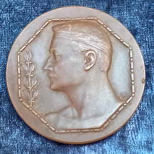 2 Bronzemedaille unbeschriftet Olympia 1920 312652d