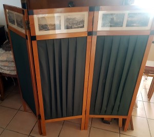 Paravent Kirschbaum Biedermeier 1990 10d Paravent Kirschbaum Biedermeier 1990 10d