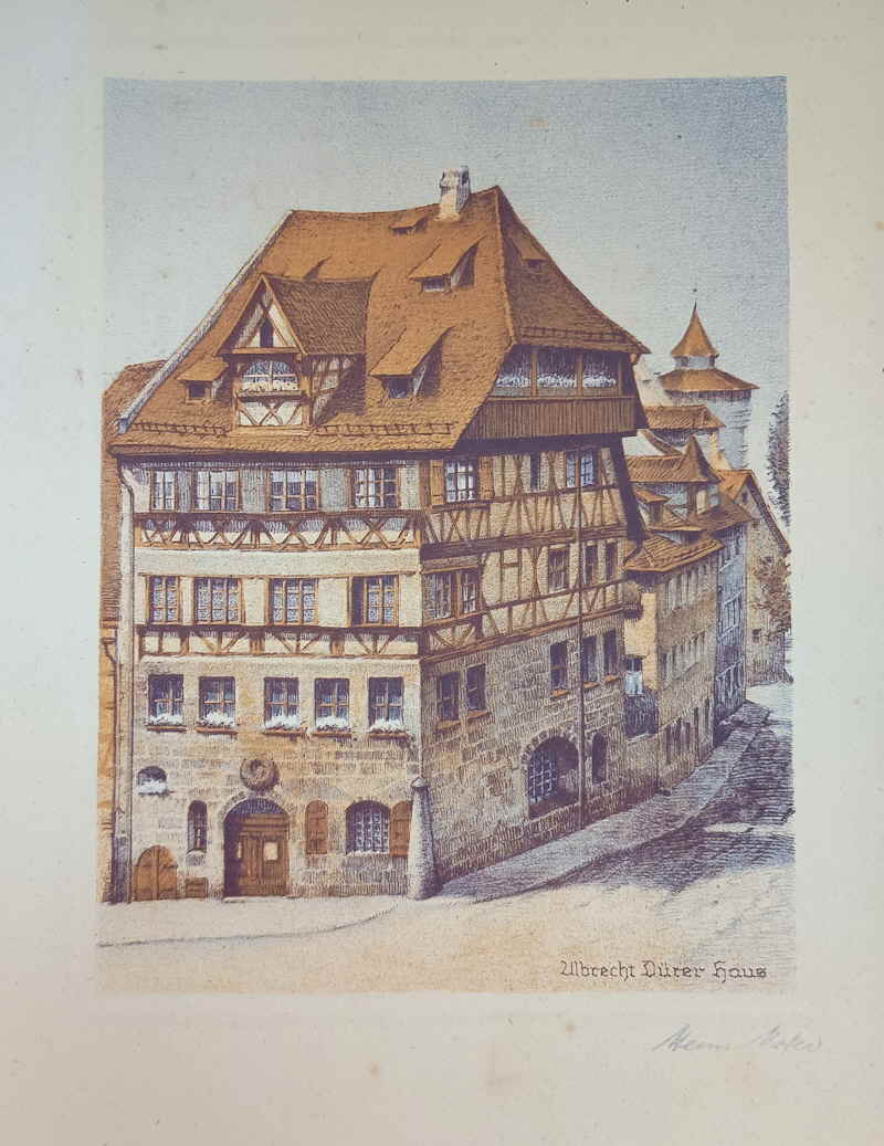 Hofer Nrnberg Radierung 249356x
