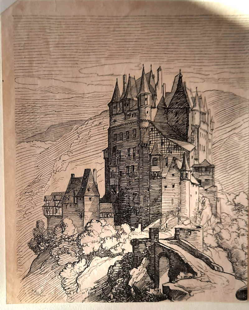 Heinrich KÜHN Burg Eltz 714x