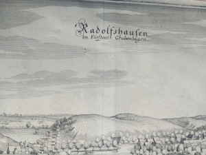 Radolfshausen Kupferstich Merian 299d