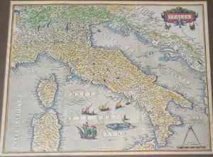 Theodor de Bry Italia  Boissard Landkarte Italien 723878d