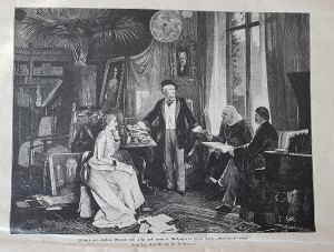 4 Richard und Cosima Wagner mit Liszt und Hans von Wolzogen in ihrem Hause Wahnfried 59d