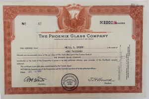 Aktie The Phoenix Glass Company 42d