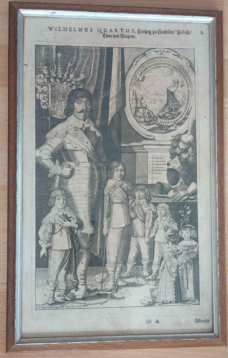 Johann D�rr Wilhelmus Quartus Georg zu Sachsen J�lich Cleve und Berg 227443x