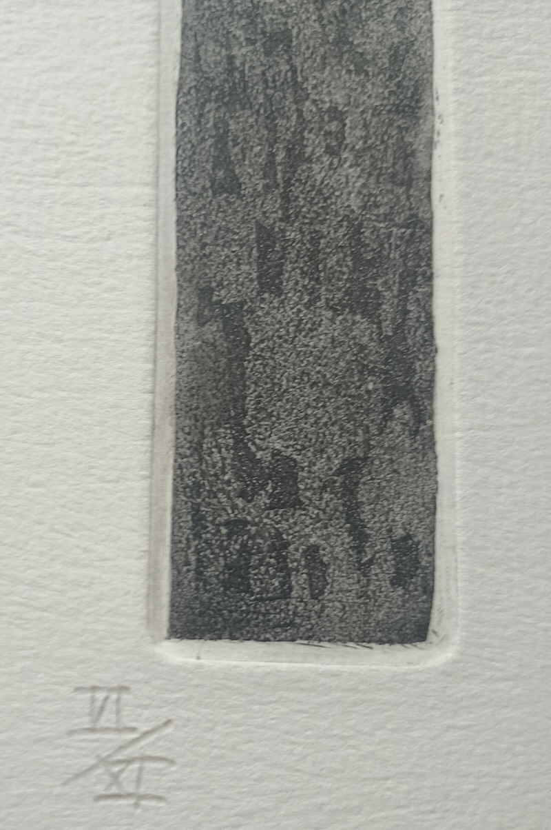 Wilhelm Paul Eberhard Eggers Radierung Unsigniert  309140x