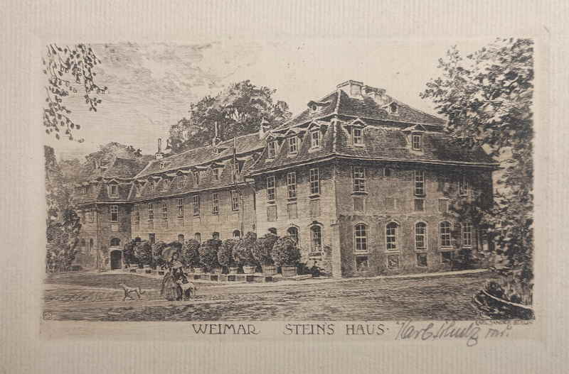 Karl Heinrich SCHULZ Weimar Steins Haus 334x