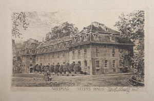 Karl Heinrich SCHULZ Weimar Steins Haus 334d