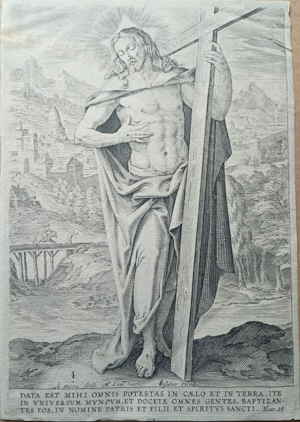Visscher Claes Janzoon Kupferstich Christus 746829d