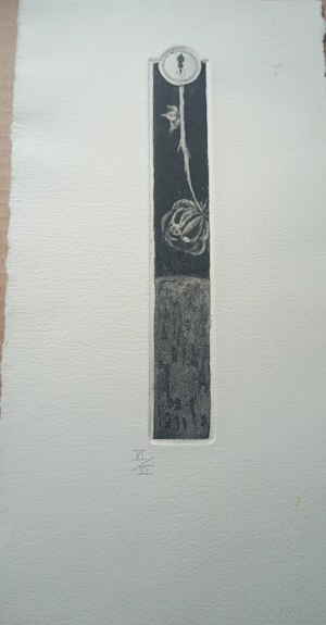 Wilhelm Paul Eberhard Eggers Radierung Unsigniert 306373d