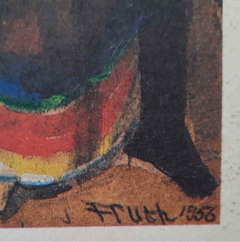 Fruth Josef Lithographie  51x