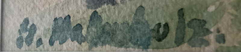 Gertrude Helmholz Aquarell Ischia 132208x