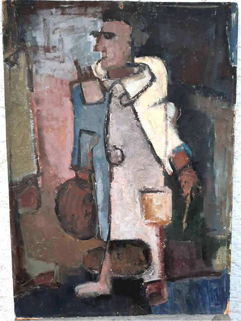 Müller M Gemälde 43x