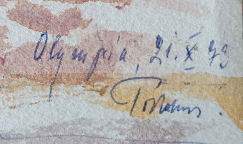 Hans Heinrich Portatius Aquarell HHP 528673x