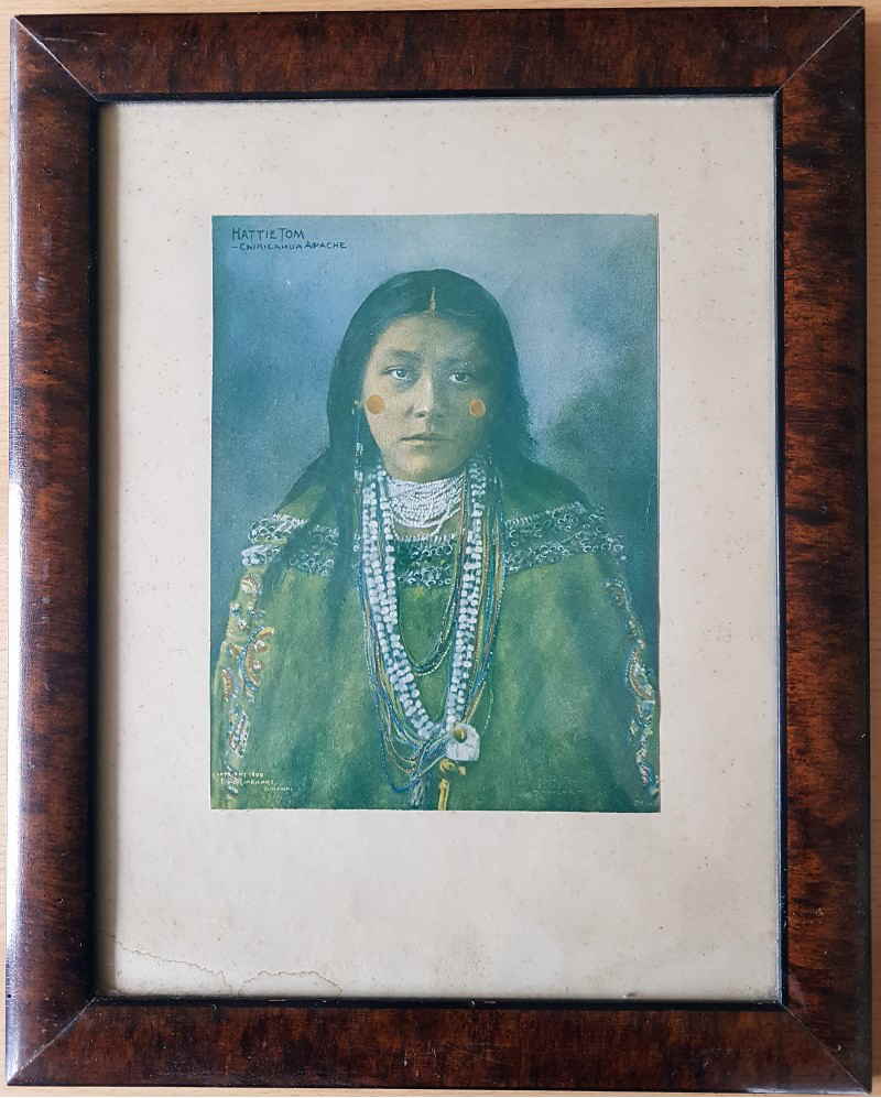 Rinehart Frank Albert Hattie Tom Chiricahua Apache 4x