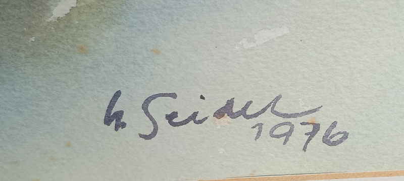 Seidel Alfred Aquarell 906572x