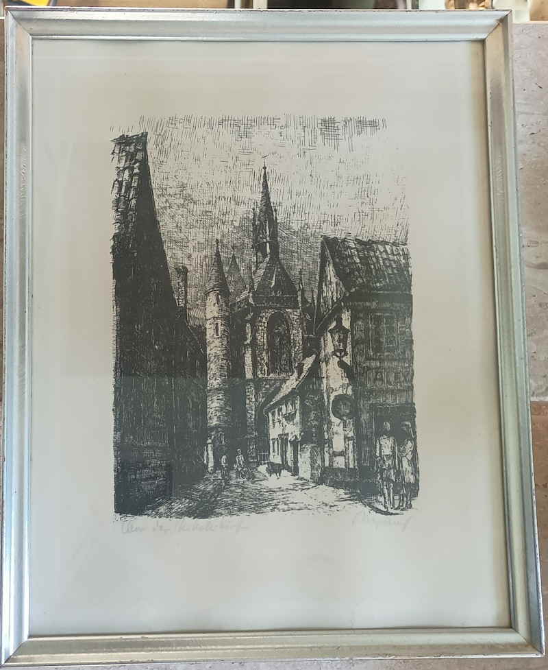 Litho Lippstadt Nicolaikirche 304197x