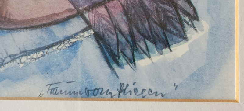 Siebdruck Traum vom Fliegen OHANA FINE ART 814525x