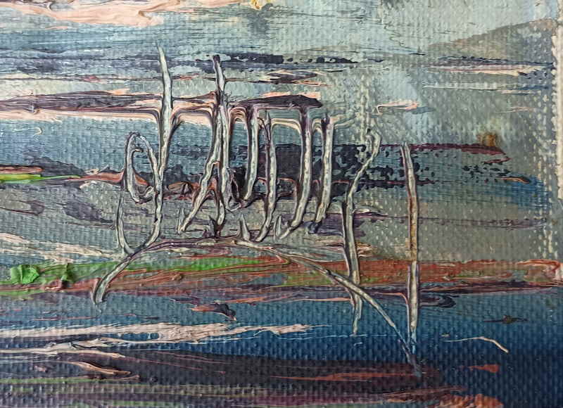 Fischerboote �lgem�lde 703718x