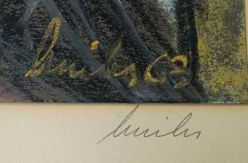 N�chtliche Strasse  �lkreide 153315x