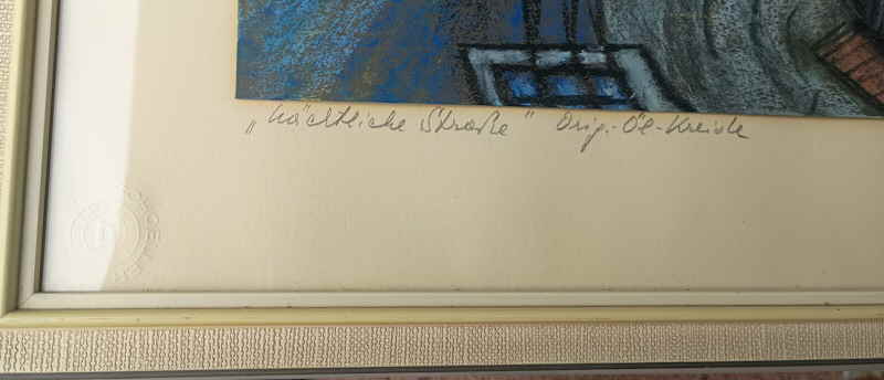 N�chtliche Strasse  �lkreide 159359x