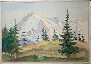 Aquarell W.U 645523d