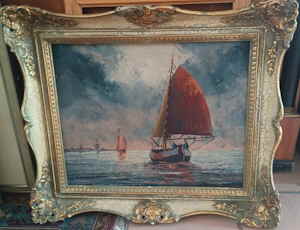 Fischerboote lgemlde 357036d