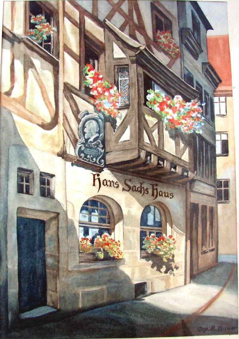 Hans Sachs Hans Haus Nürnberg